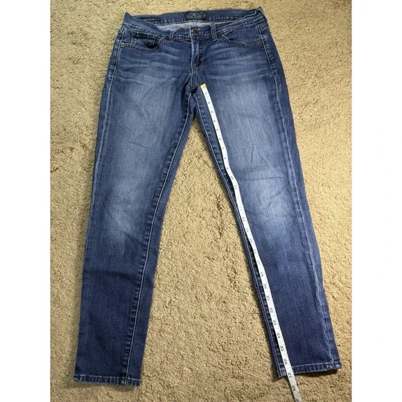 Lucky Brand Charlie Skinny Jeans Women 6/28 A Low Rise Preppy - Picture 9 of 11